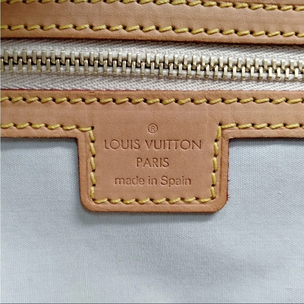 Louis Vuitton Navy x Grey Monogram Mini Lin Marie Dome Boston Bag